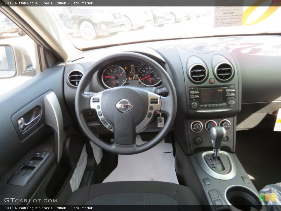 Black Interior Dashboard for the 2013 Nissan Rogue S Special Edition #78717302
