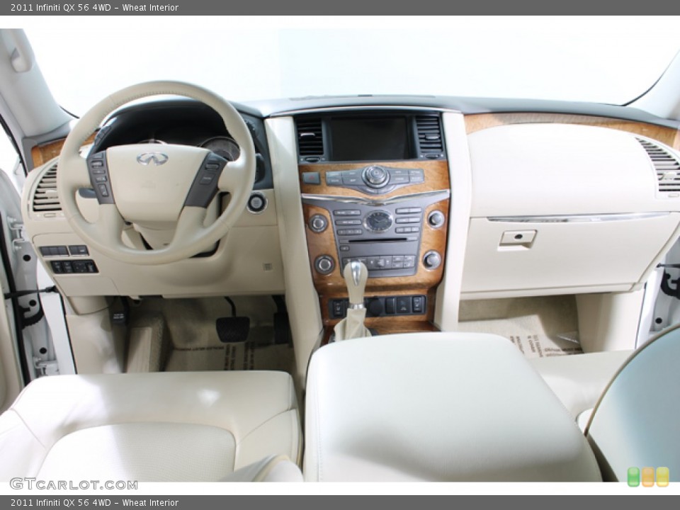 Wheat Interior Dashboard for the 2011 Infiniti QX 56 4WD #78717485
