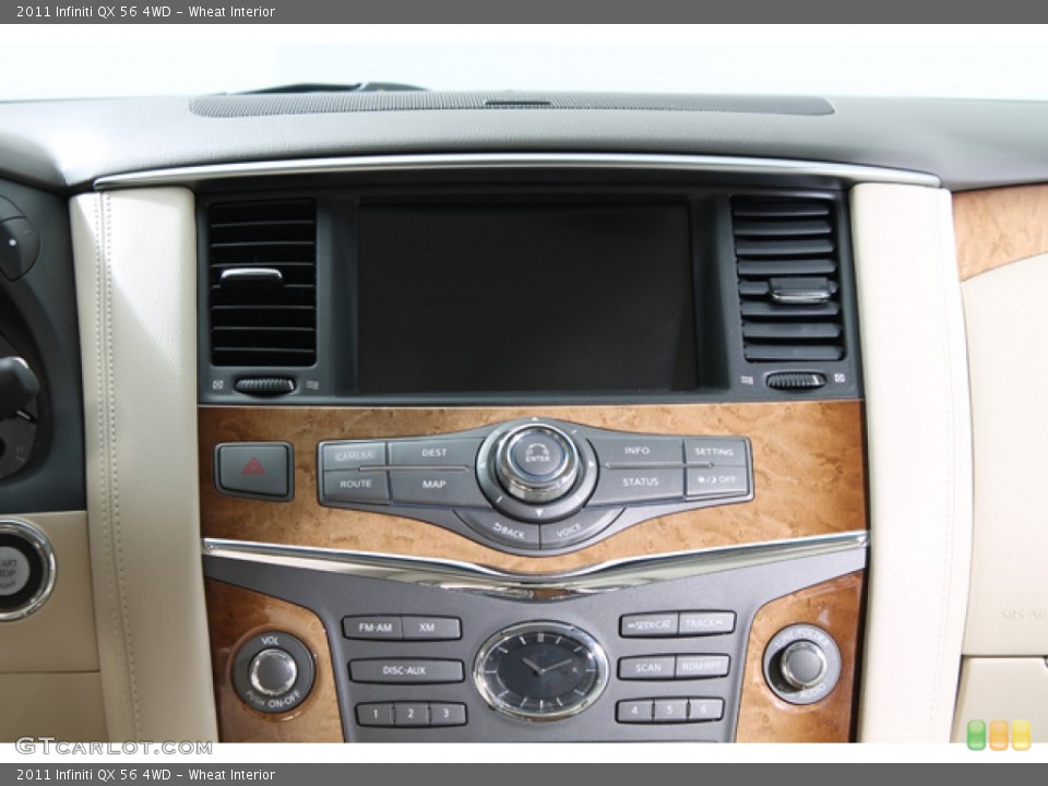 Wheat Interior Controls for the 2011 Infiniti QX 56 4WD #78717584