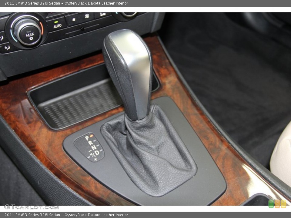 Oyster/Black Dakota Leather Interior Transmission for the 2011 BMW 3 Series 328i Sedan #78717606