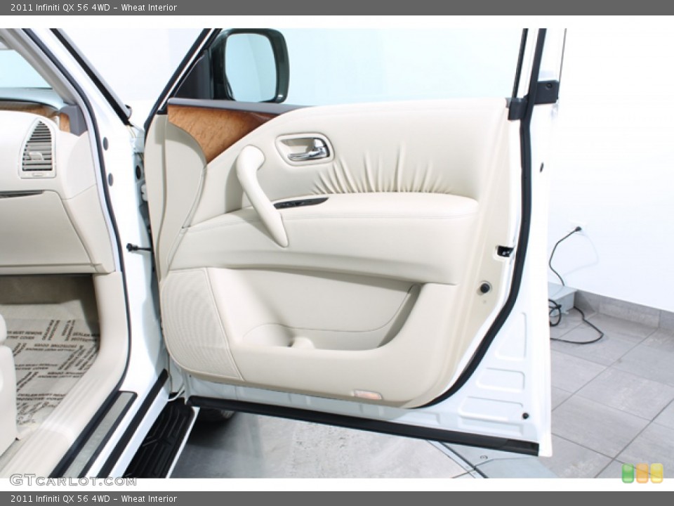 Wheat Interior Door Panel for the 2011 Infiniti QX 56 4WD #78717641