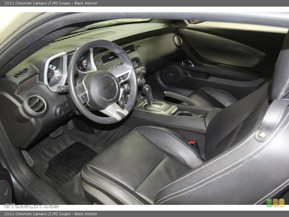Black Interior Prime Interior for the 2011 Chevrolet Camaro LT/RS Coupe #78719389