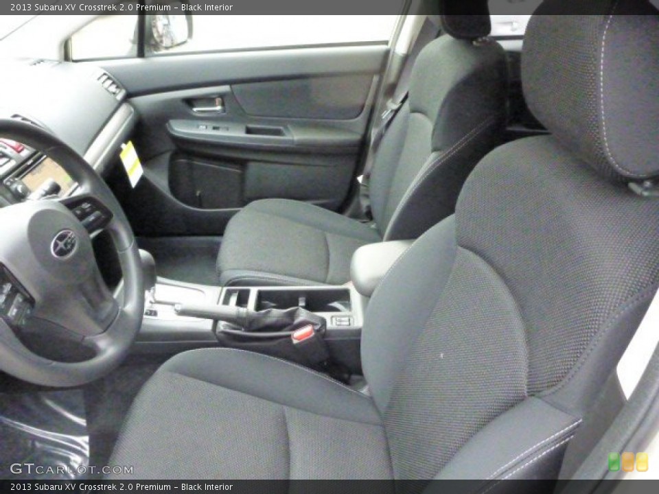 Black Interior Photo for the 2013 Subaru XV Crosstrek 2.0 Premium #78719726