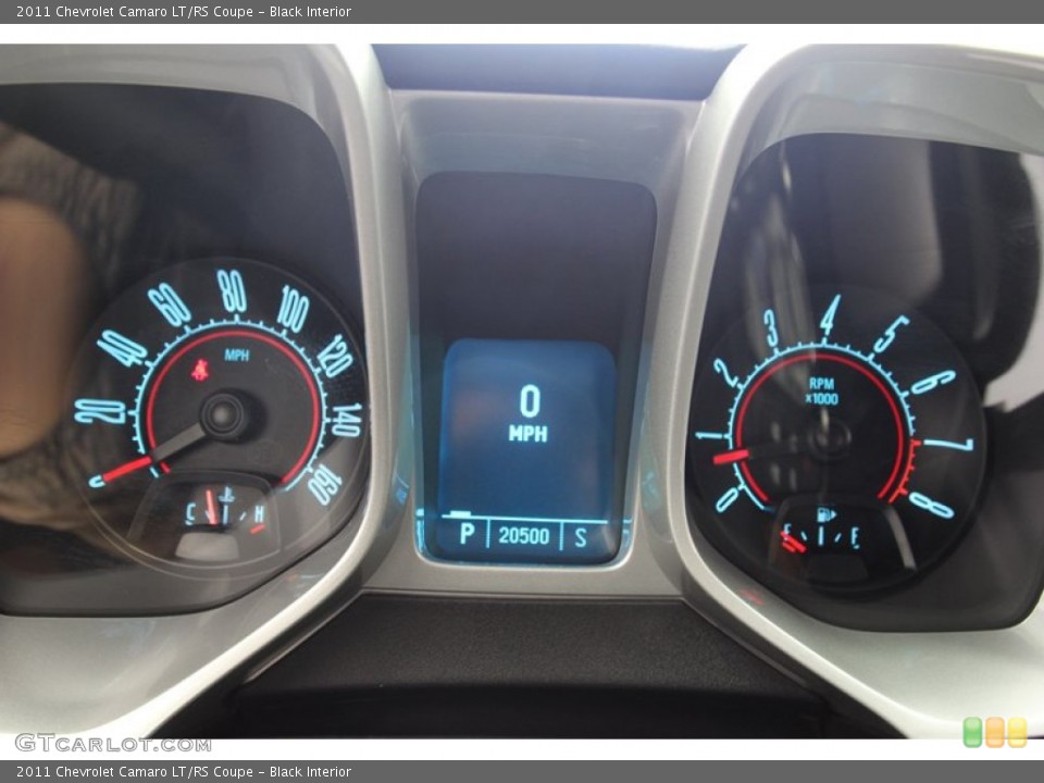 Black Interior Gauges for the 2011 Chevrolet Camaro LT/RS Coupe #78719933