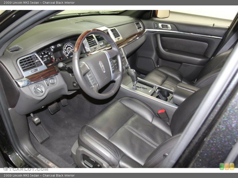 Charcoal Black Interior Prime Interior for the 2009 Lincoln MKS Sedan #78720005