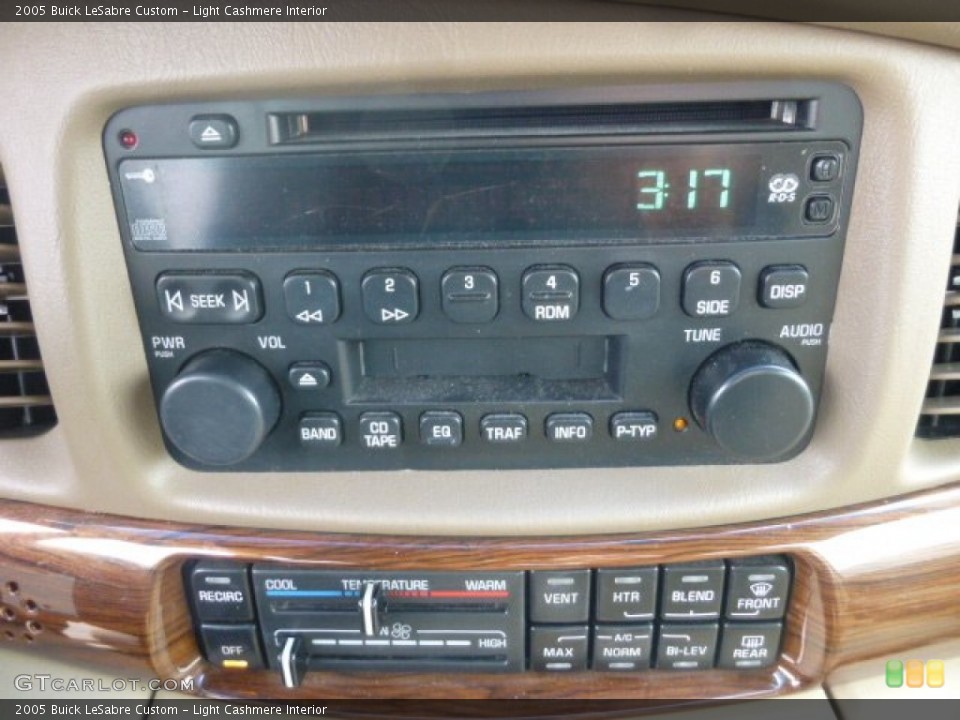 Light Cashmere Interior Audio System for the 2005 Buick LeSabre Custom #78720503