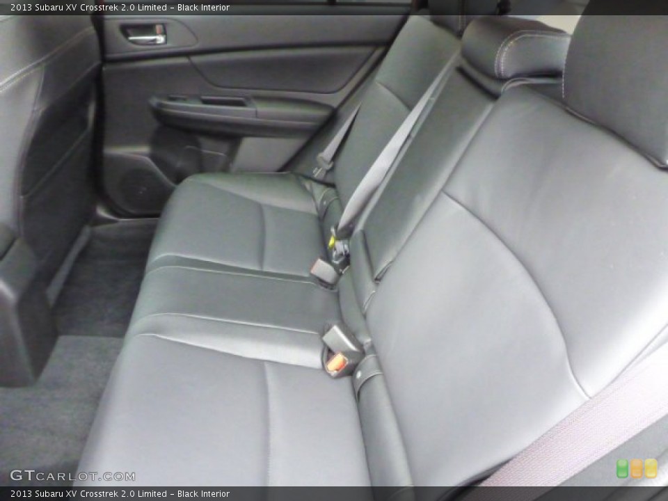 Black Interior Rear Seat for the 2013 Subaru XV Crosstrek 2.0 Limited #78721157
