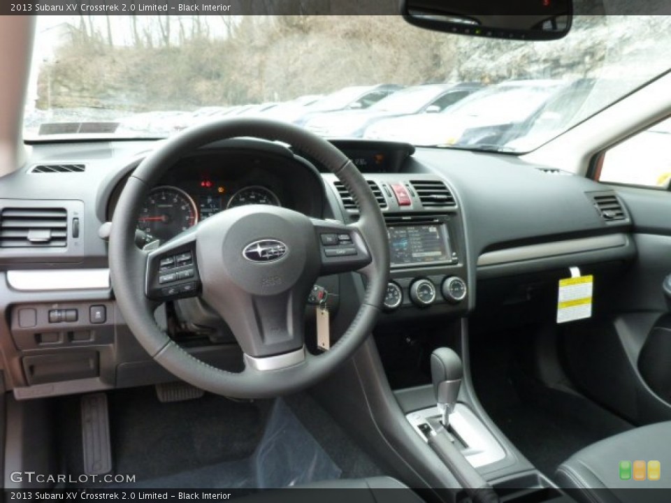 Black Interior Dashboard for the 2013 Subaru XV Crosstrek 2.0 Limited #78721174