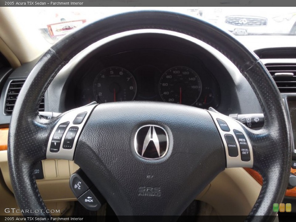 Parchment Interior Steering Wheel for the 2005 Acura TSX Sedan #78721246