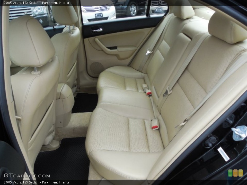 Parchment Interior Rear Seat for the 2005 Acura TSX Sedan #78721397
