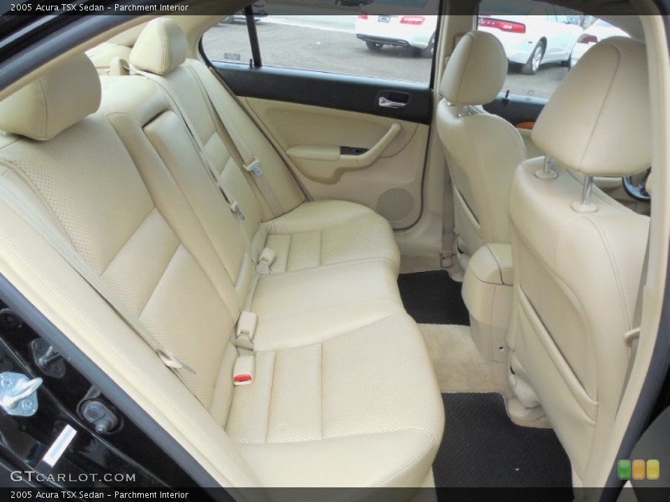 Parchment Interior Rear Seat for the 2005 Acura TSX Sedan #78721419