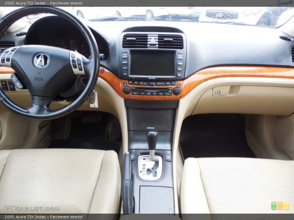 Parchment Interior Dashboard for the 2005 Acura TSX Sedan #78721474