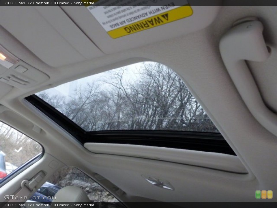 Ivory Interior Sunroof for the 2013 Subaru XV Crosstrek 2.0 Limited #78721598