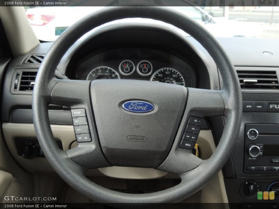 Camel Interior Steering Wheel for the 2008 Ford Fusion SE #78721976