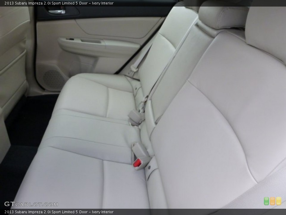 Ivory Interior Rear Seat for the 2013 Subaru Impreza 2.0i Sport Limited 5 Door #78722267