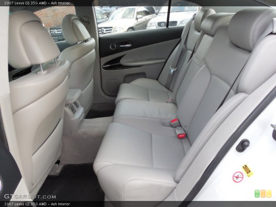 Ash Interior Rear Seat for the 2007 Lexus GS 350 AWD #78722582