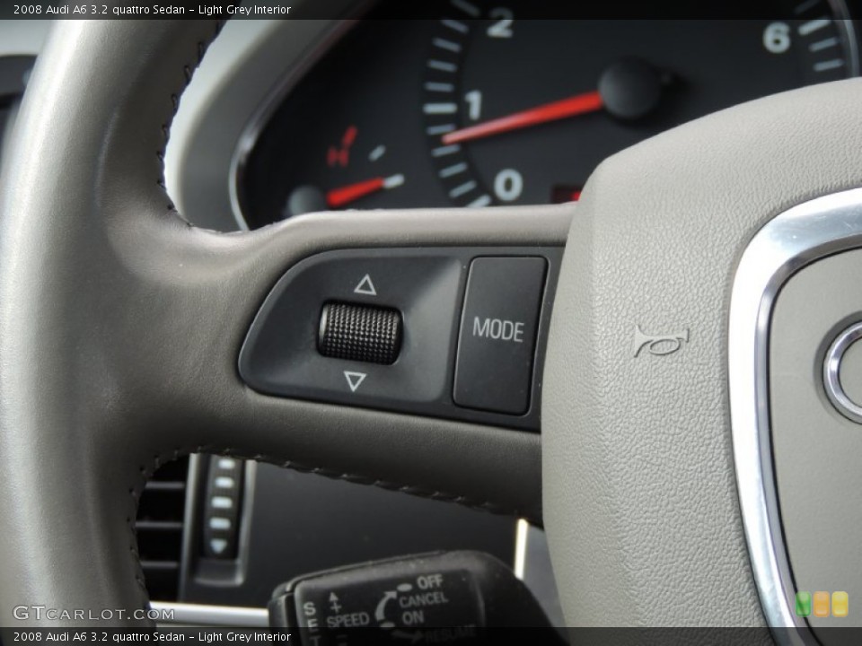 Light Grey Interior Controls for the 2008 Audi A6 3.2 quattro Sedan #78724216