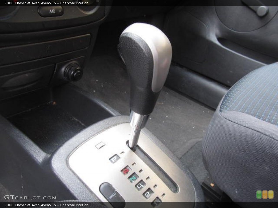Charcoal Interior Transmission for the 2008 Chevrolet Aveo Aveo5 LS #78724849