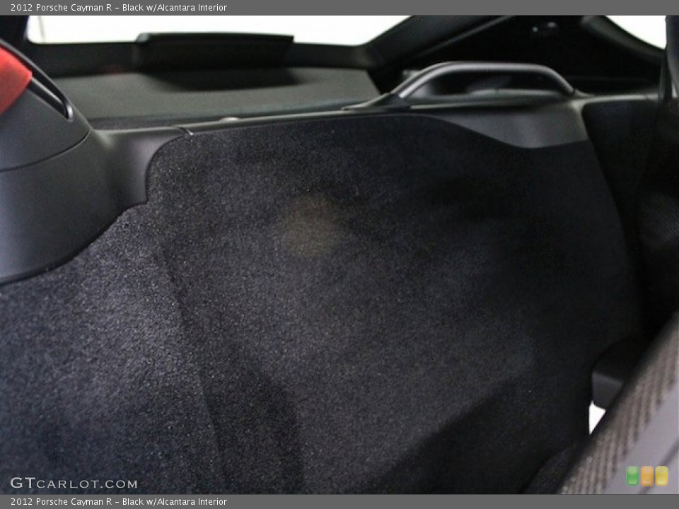 Black w/Alcantara Interior Rear Seat for the 2012 Porsche Cayman R #78725139