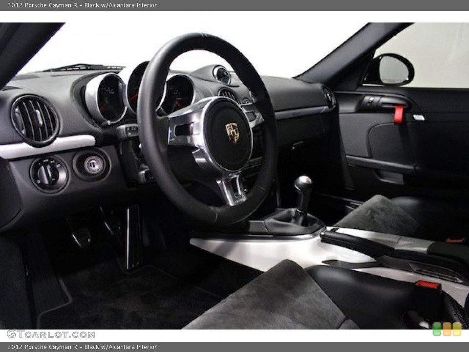 Black w/Alcantara Interior Dashboard for the 2012 Porsche Cayman R #78725156
