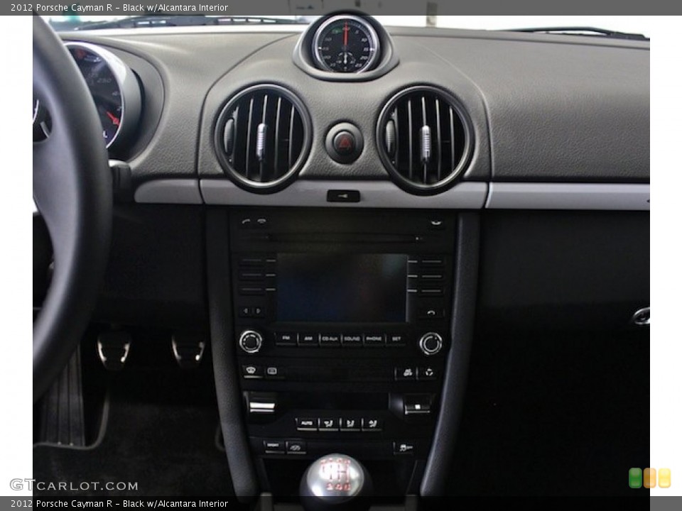 Black w/Alcantara Interior Controls for the 2012 Porsche Cayman R #78725330