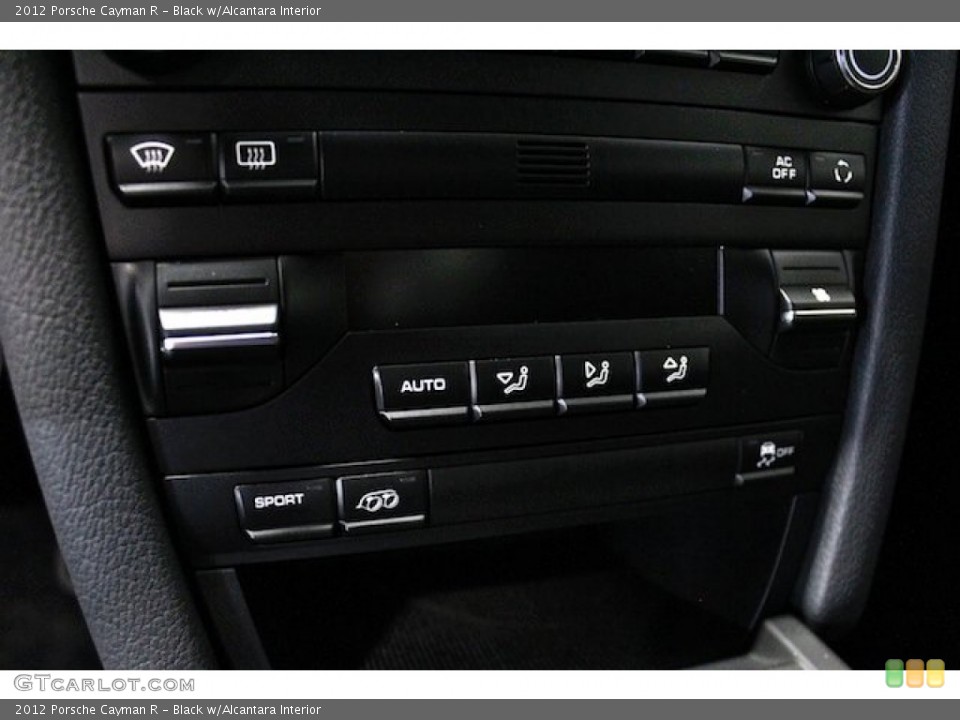 Black w/Alcantara Interior Controls for the 2012 Porsche Cayman R #78725363