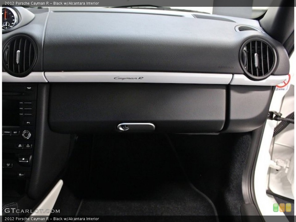 Black w/Alcantara Interior Dashboard for the 2012 Porsche Cayman R #78725378