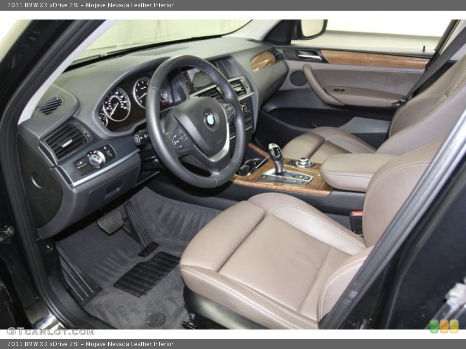 Mojave Nevada Leather Interior Prime Interior for the 2011 BMW X3 xDrive 28i #78725842