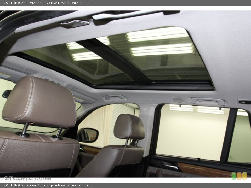 Mojave Nevada Leather Interior Sunroof for the 2011 BMW X3 xDrive 28i #78726326