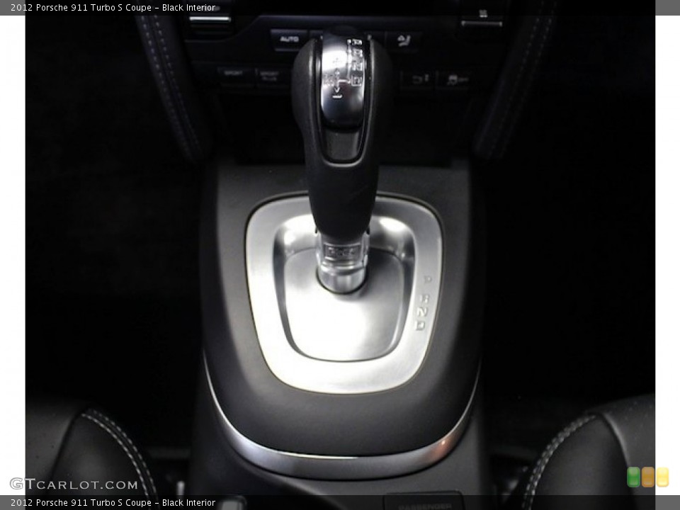 Black Interior Transmission for the 2012 Porsche 911 Turbo S Coupe #78726569