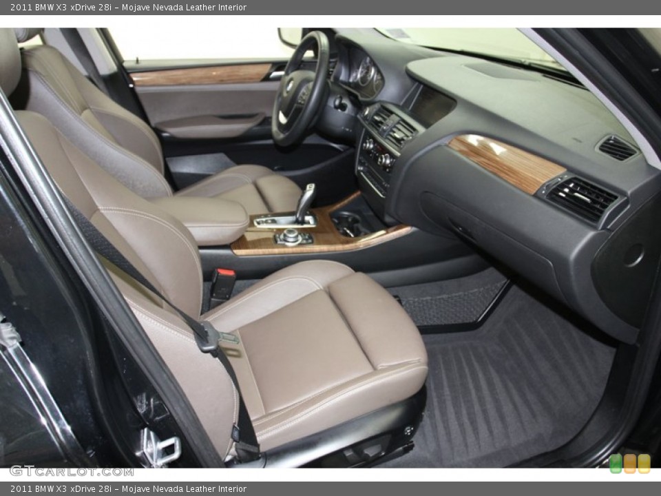 Mojave Nevada Leather Interior Photo for the 2011 BMW X3 xDrive 28i #78726648