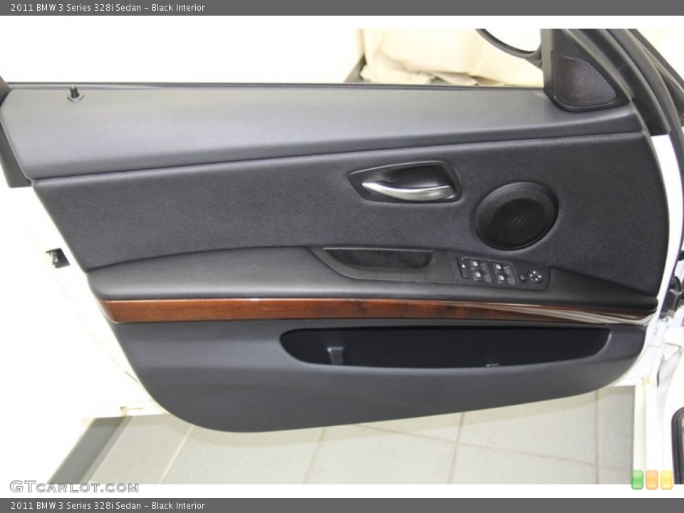 Black Interior Door Panel for the 2011 BMW 3 Series 328i Sedan #78727091
