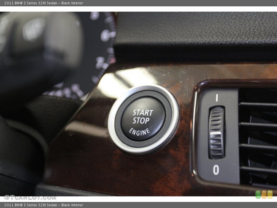 Black Interior Controls for the 2011 BMW 3 Series 328i Sedan #78727181