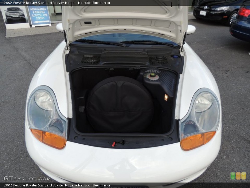 Metropol Blue Interior Trunk for the 2002 Porsche Boxster  #78727802