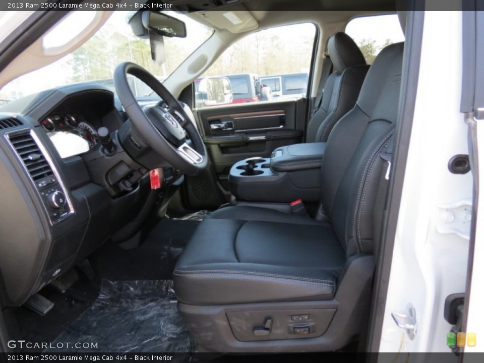 Black Interior Photo for the 2013 Ram 2500 Laramie Mega Cab 4x4 #78728811