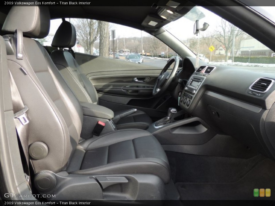 Titan Black Interior Photo for the 2009 Volkswagen Eos Komfort #78729518