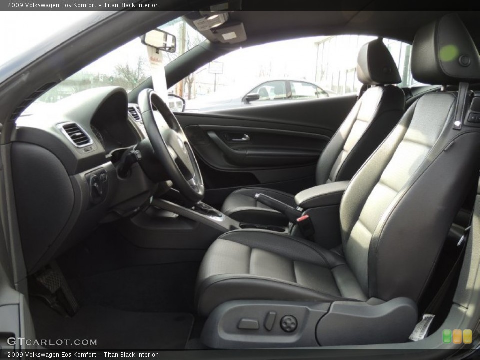 Titan Black Interior Photo for the 2009 Volkswagen Eos Komfort #78729620