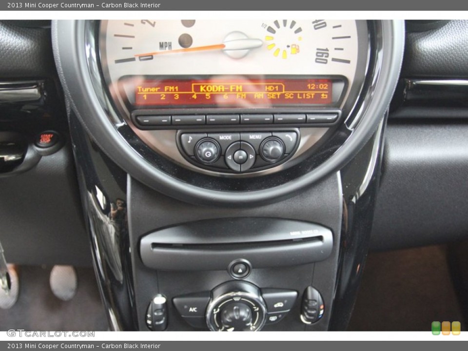 Carbon Black Interior Controls for the 2013 Mini Cooper Countryman #78729797