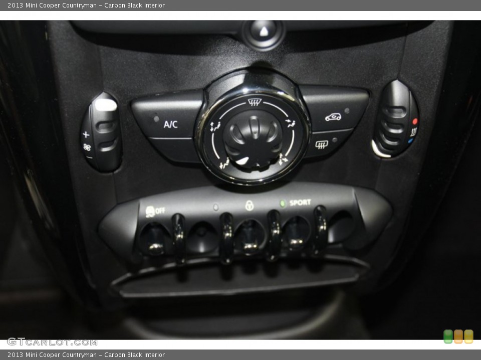Carbon Black Interior Controls for the 2013 Mini Cooper Countryman #78729815