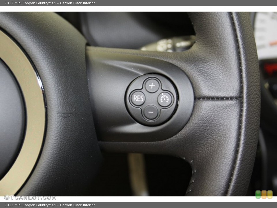 Carbon Black Interior Controls for the 2013 Mini Cooper Countryman #78729896