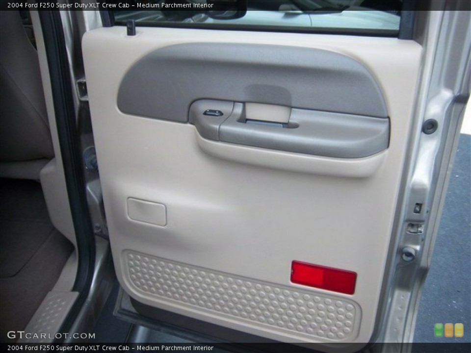 Medium Parchment Interior Door Panel for the 2004 Ford F250 Super Duty XLT Crew Cab #78729899