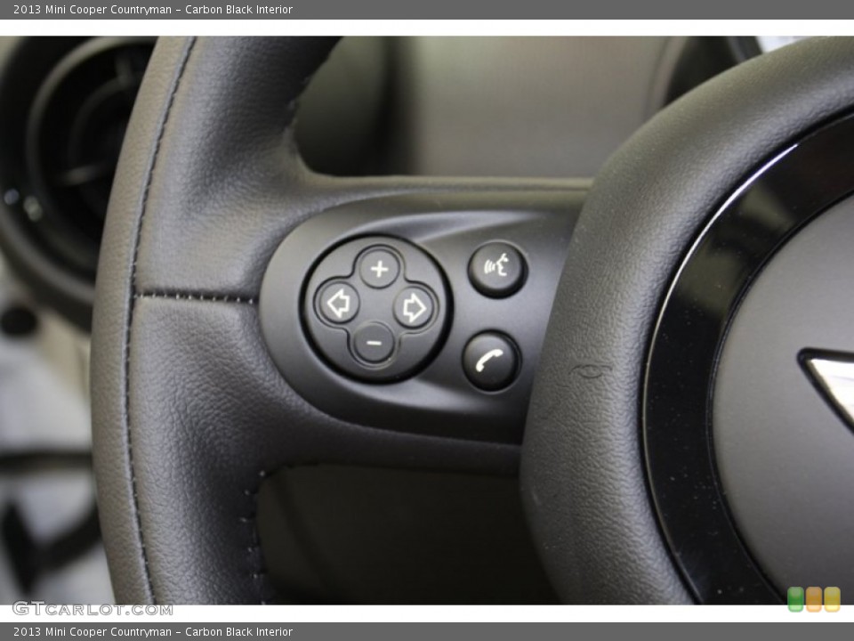 Carbon Black Interior Controls for the 2013 Mini Cooper Countryman #78729909