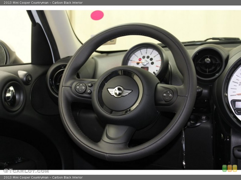 Carbon Black Interior Steering Wheel for the 2013 Mini Cooper Countryman #78729971