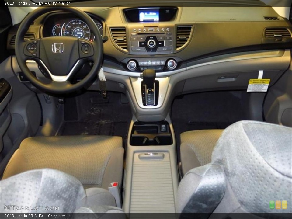 Gray Interior Dashboard for the 2013 Honda CR-V EX #78729979