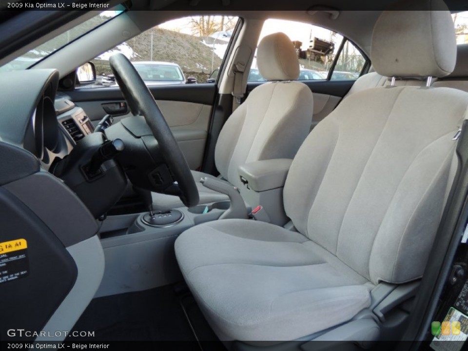 Beige Interior Front Seat for the 2009 Kia Optima LX #78730000