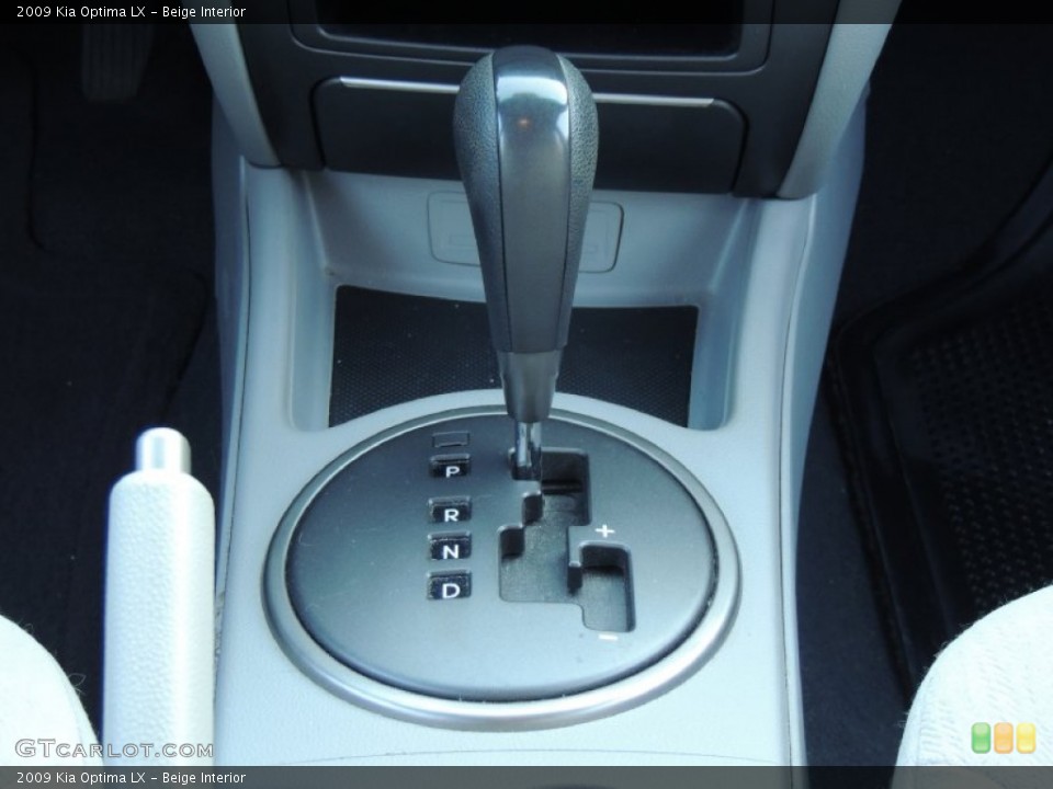 Beige Interior Transmission for the 2009 Kia Optima LX #78730140