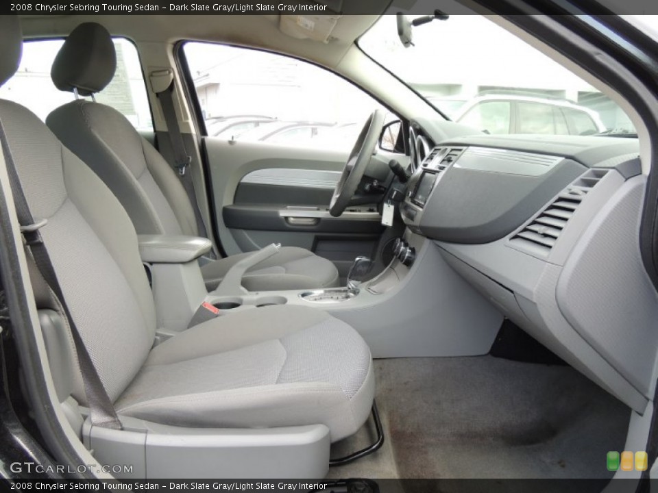 Dark Slate Gray/Light Slate Gray Interior Photo for the 2008 Chrysler Sebring Touring Sedan #78730468