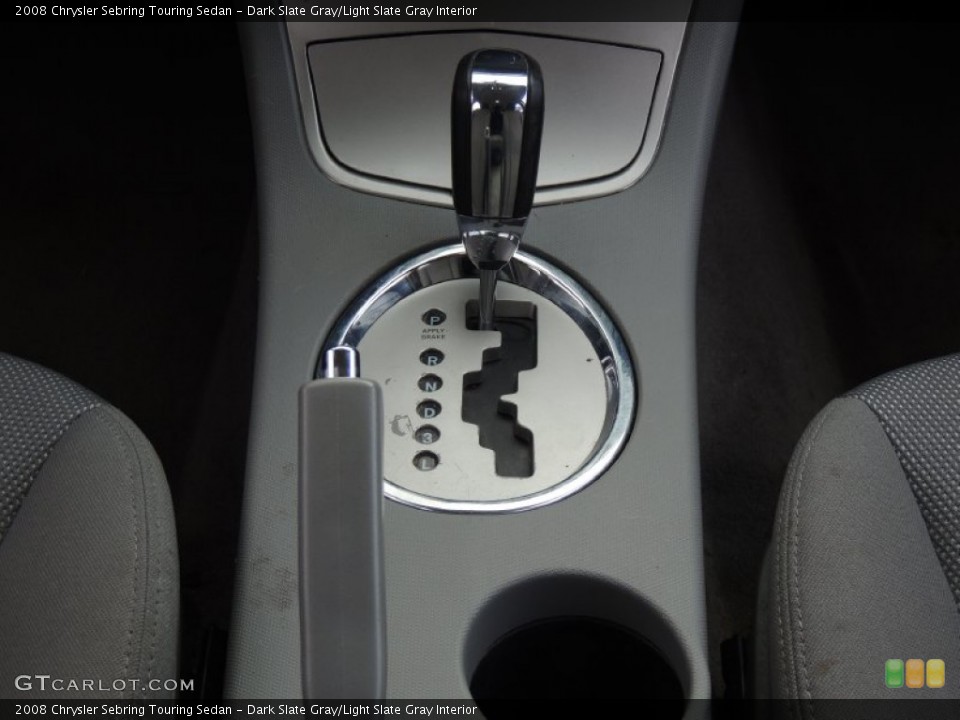 Dark Slate Gray/Light Slate Gray Interior Transmission for the 2008 Chrysler Sebring Touring Sedan #78730600