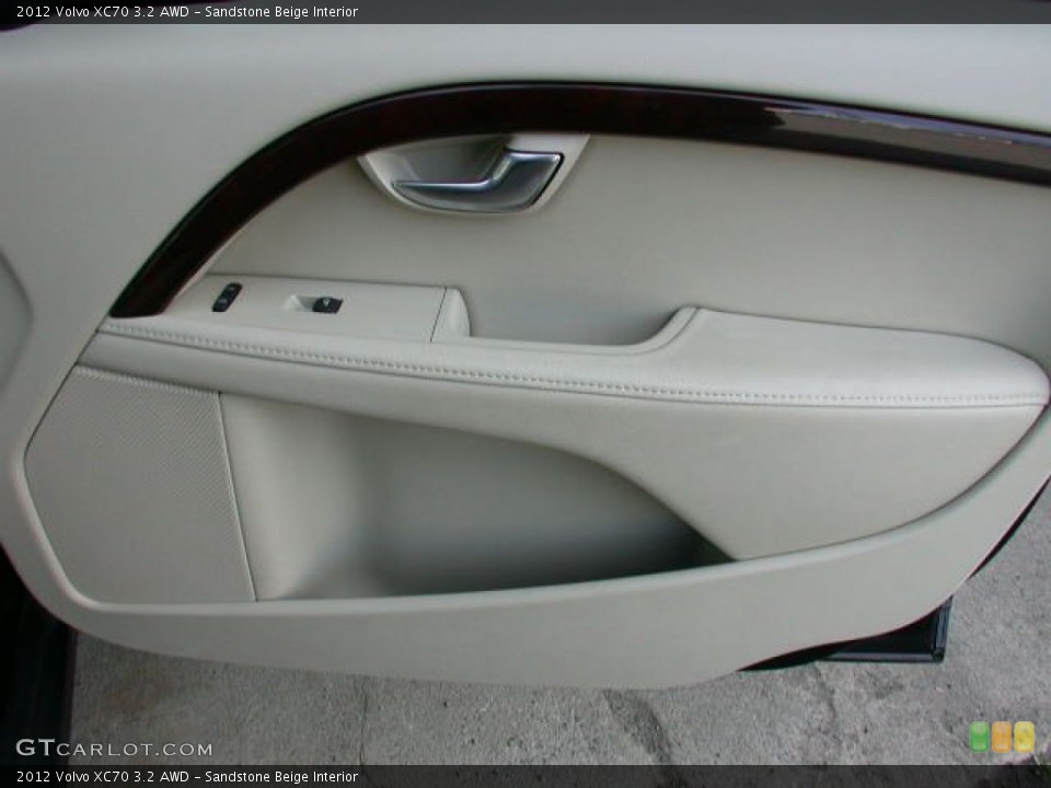 Sandstone Beige Interior Door Panel for the 2012 Volvo XC70 3.2 AWD #78731555