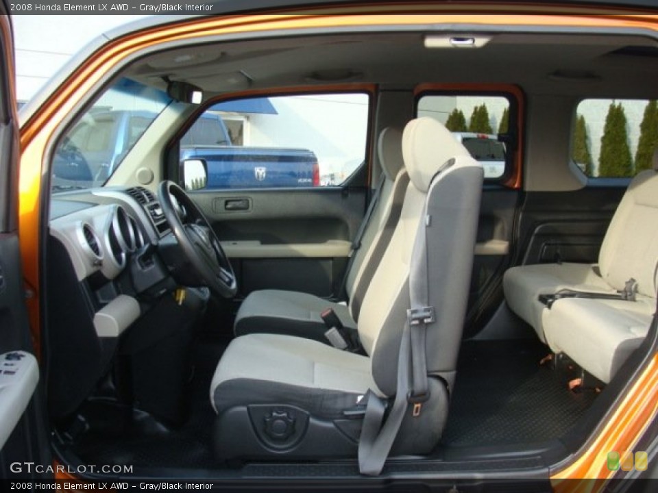 Gray/Black Interior Photo for the 2008 Honda Element LX AWD #78731960